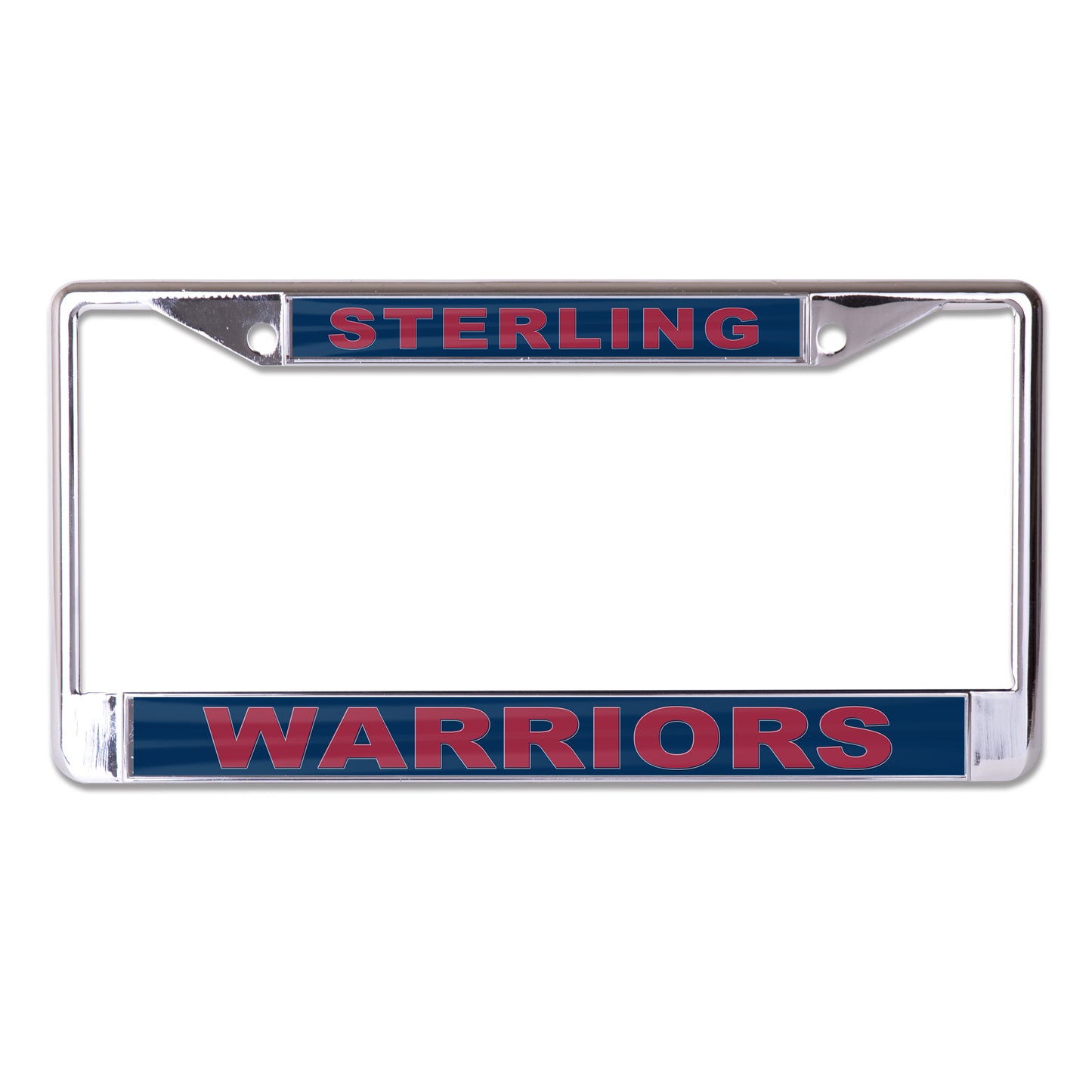 Warrior Acrylic License Plate Frame