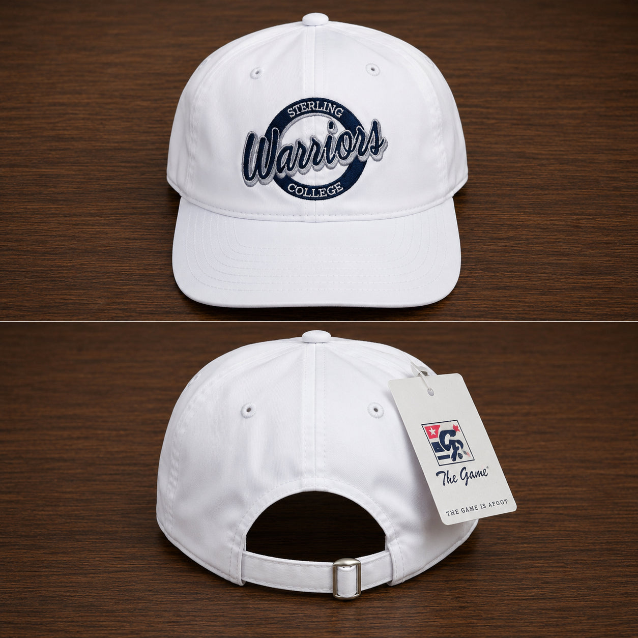Sterling College Warriors Hat-White-NEW