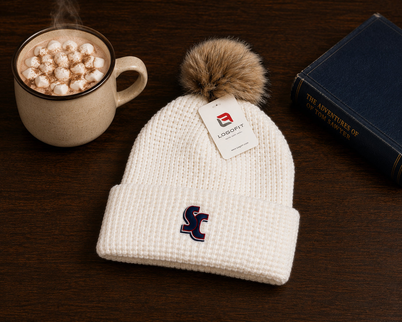 SC Knit Cuff Hat-NEW