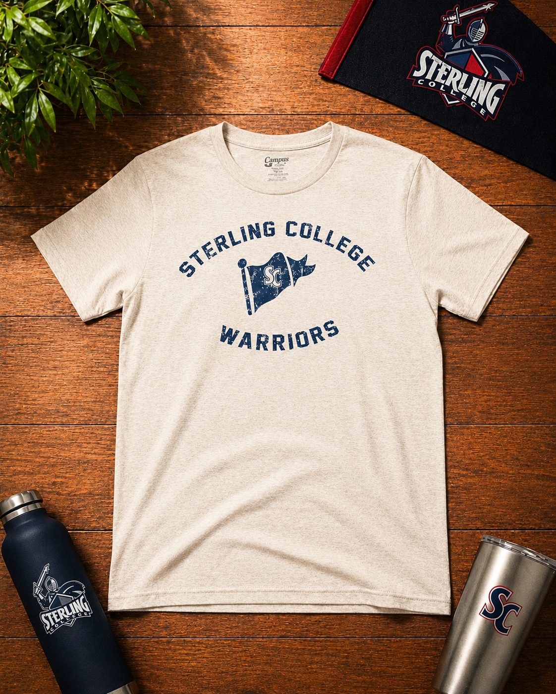 Sterling Vintage Pennant Tee