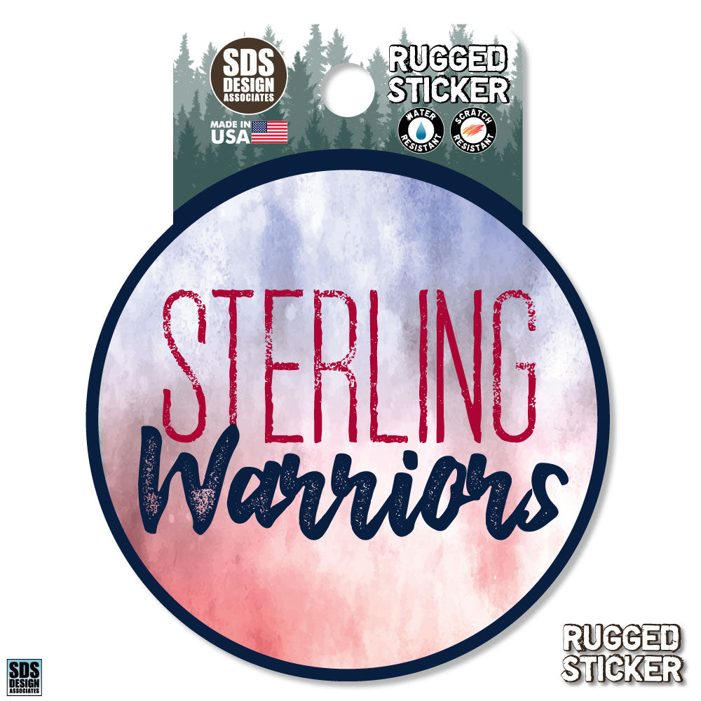 Watercolor Circle Sticker