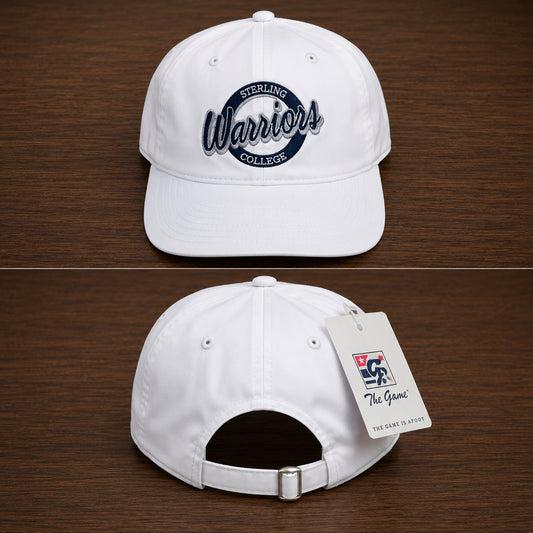 Sterling College Warriors Hat-White-NEW