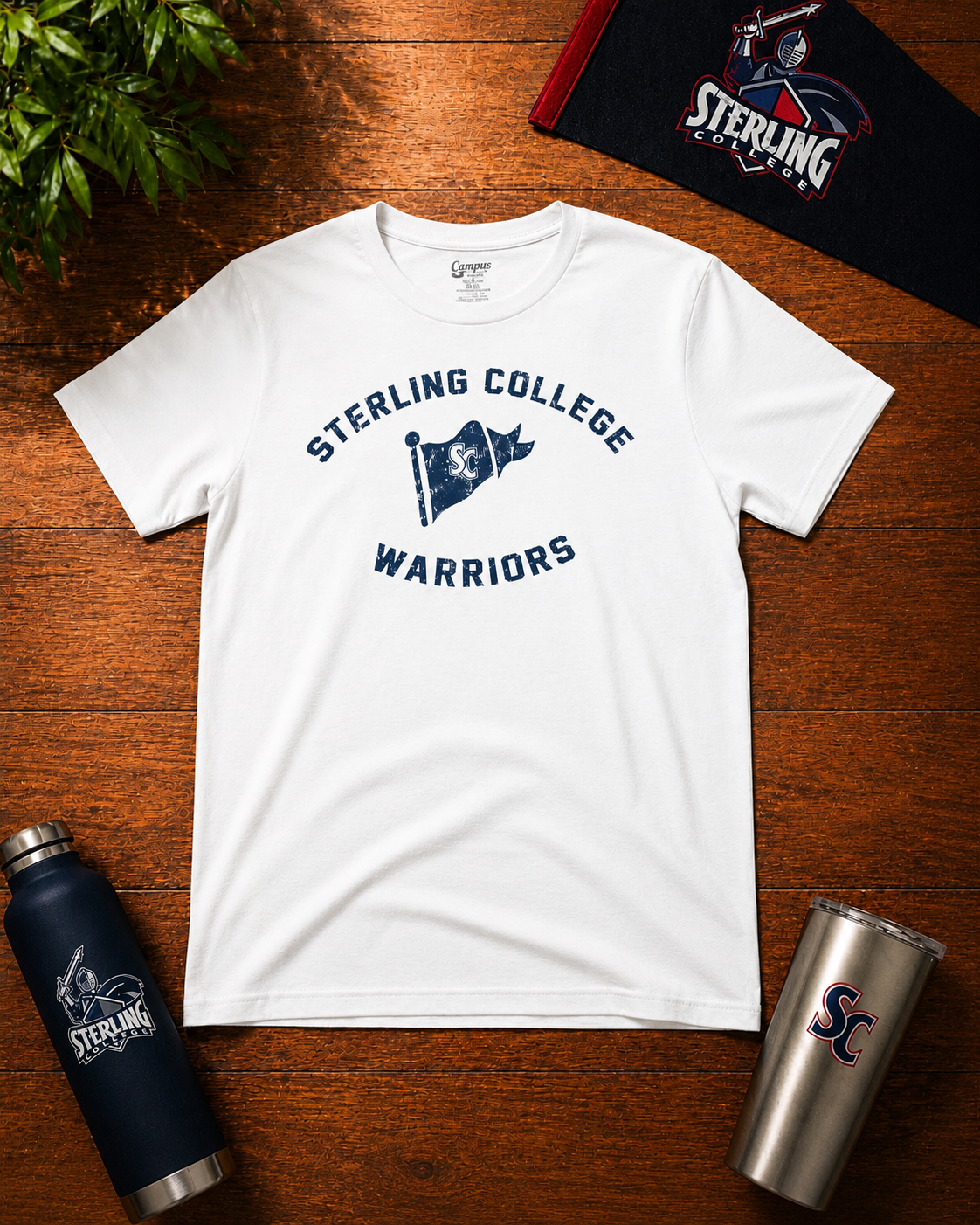Sterling Vintage Pennant Tee