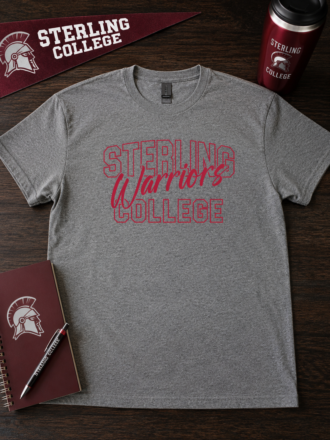Sterling College-Rainbow Tees-NEW