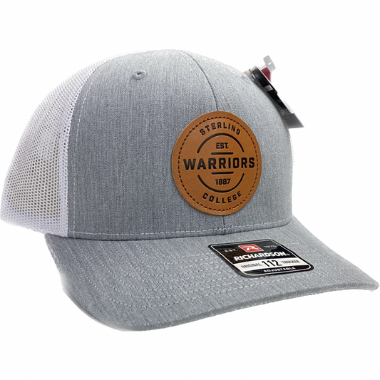 Richardson Grey and White Trucker