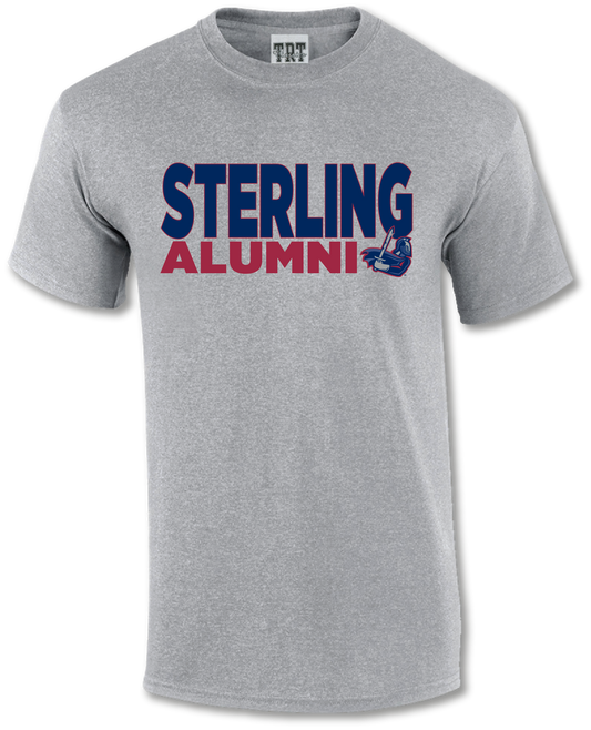 Sterling Alumni Tee Grey