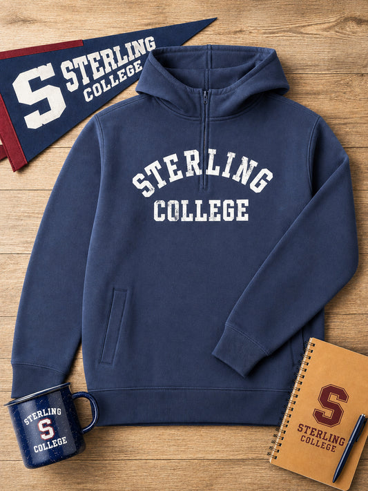 Sterling College 1/4 Zip Unisex-NEW