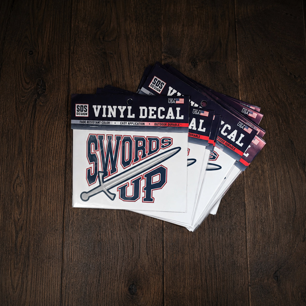SWORDS UP Vinyl Decal