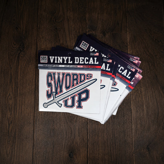 SWORDS UP Vinyl Decal