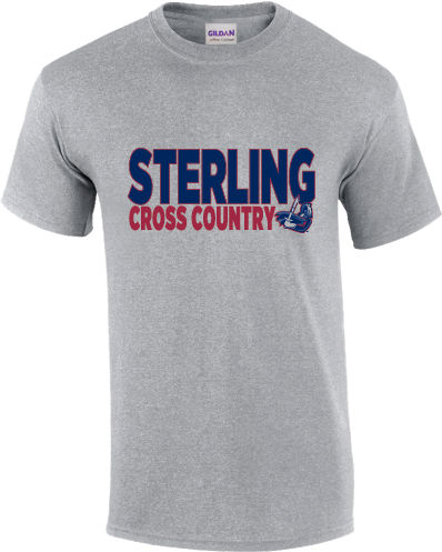 Sterling Cross Country Tee Grey