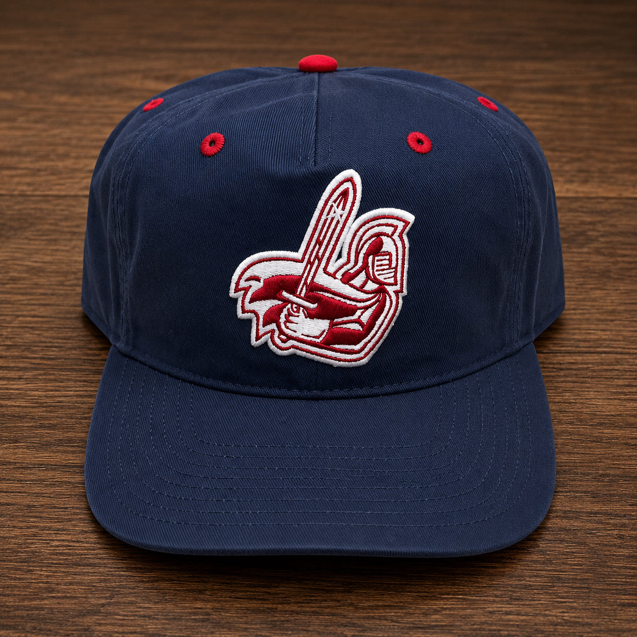 Warrior Hat-Navy/Crimson-NEW