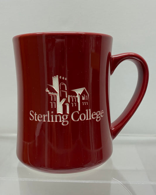 Cardinal Etched Mug