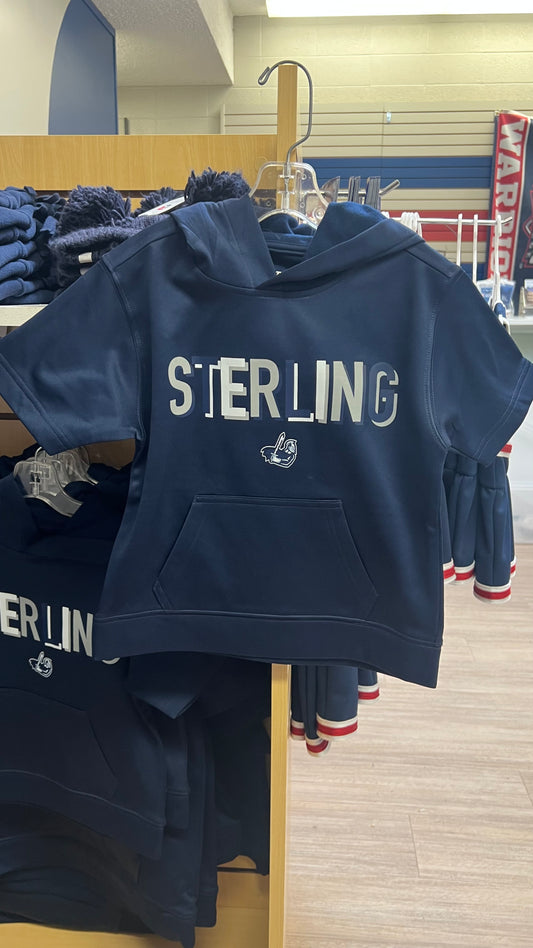 Youth Sterling Blue Performance Hoodie