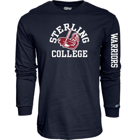 Navy Warriors Long-Sleeve Tee